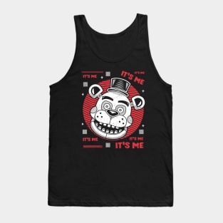 Freddy Robot Bear Tank Top